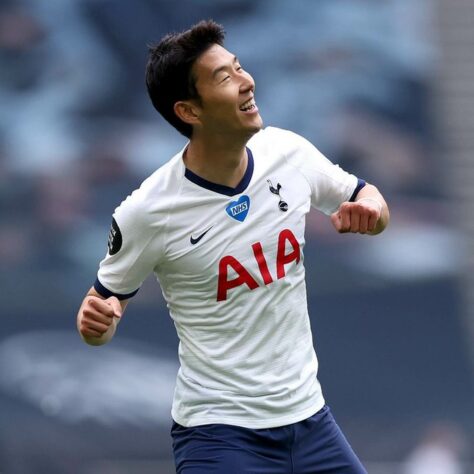 14 - Son é um dos pilares do Tottenham. O atacante sul-coreano, de 28 anos, também tem valor de mercado de 85 milhões de euros (R$ 523 milhões). 