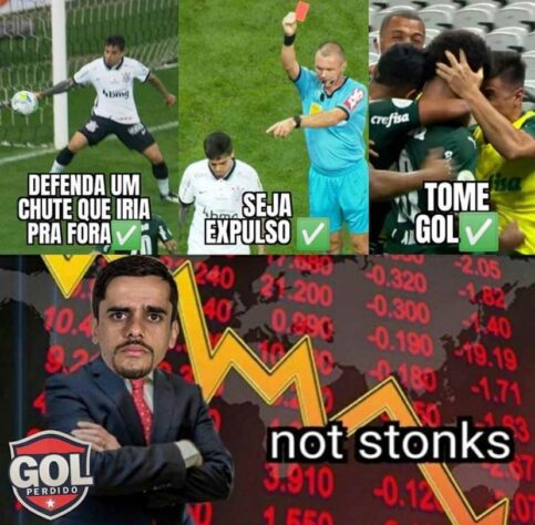 Brasileirão: os melhores memes de Corinthians 0 x 2 Palmeiras