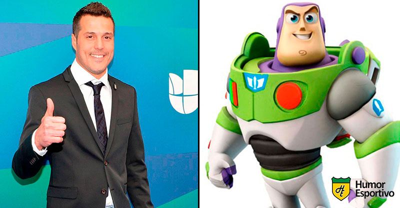 Jogadores parecidos com desenho: Júlio César e Buzz Lightyear (Toy Story)