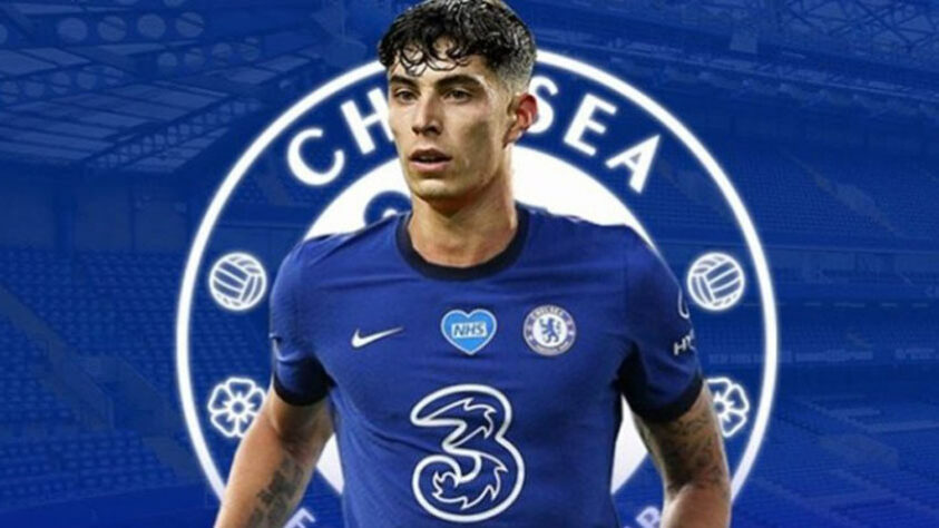 9º KAI HAVERTZ - meio de campo do Chelsea. Valor de mercado: € 81 milhões (R$ 518 milhões)