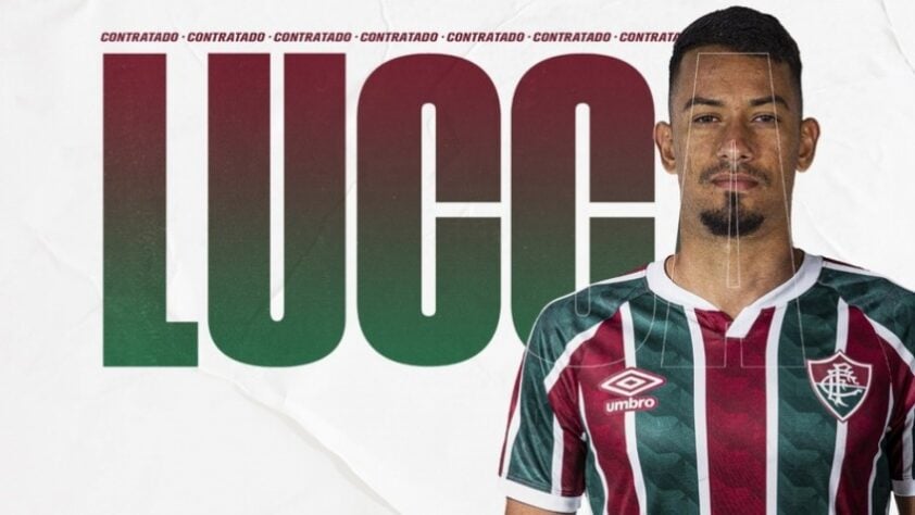 FECHADO - Nesta quarta, o Fluminense anunciou um novo reforço para o seu setor ofensivo. Trata-se do atacante Lucca, de 30 anos, que estava no Al-Khor, do Qatar. O atleta assinou contrato até o fim de abril de 2022 com o Tricolor das Laranjeiras, vestirá a camisa 7 da equipe, e chegou sem custos. 