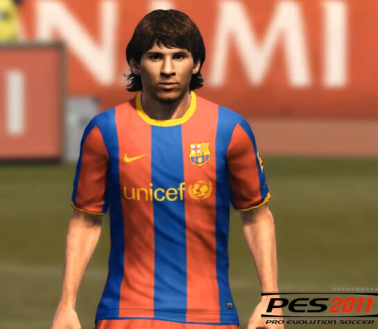 Face Messi PES 2011 - Pro Evolution Soccer 2011