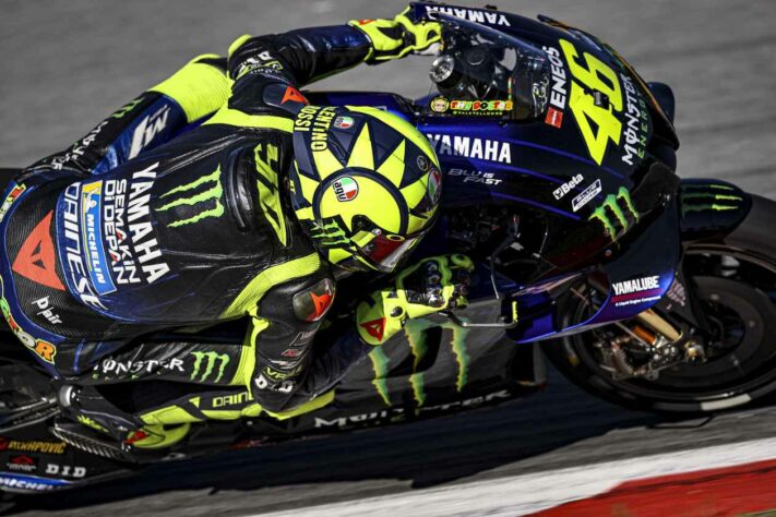 Valentino Rossi fechou a lista dos dez mais velozes do dia