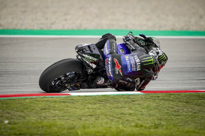 Maverick Viñales largou em quarto e terminou em décimo