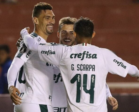 25/4/2019 – Melgar-PER 0 x 4 Palmeiras - Fase de Grupos - Gols: Gustavo Gómez, Gustavo Scarpa (2) e Moisés.