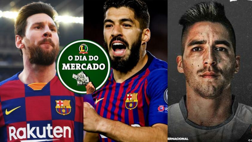 Tem notícias no mercado da bola? Muitas, como as possíveis transferências de Higuaín, Arturo Vidal, Suárez... Tem também negócios certos, como o novo atacante do Internacional e a queda de um técnico brasileiro após derrota. No entanto, só se fala em uma coisa: Lionel Messi. Confira aqui como anda essa novela, que teve uma reviravolta nesta manhã!