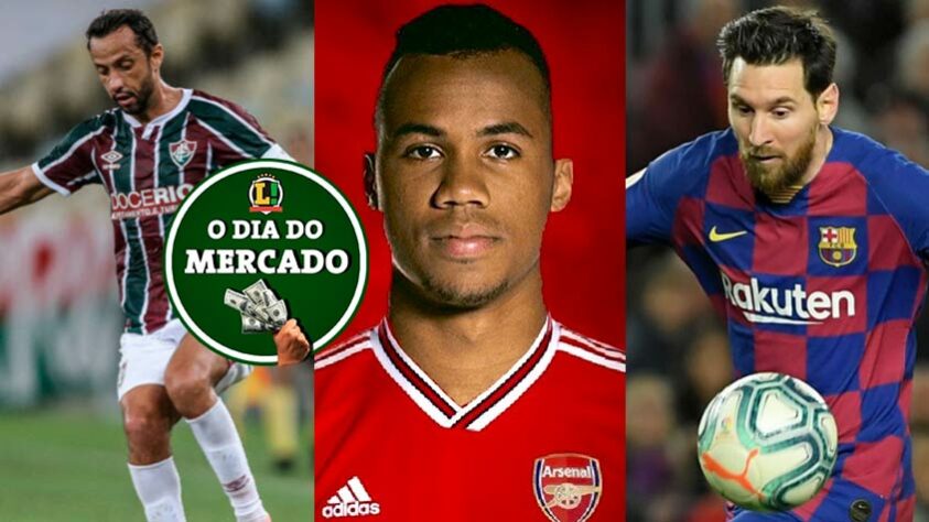 O futebol vai retomando suas atividades ao redor do mundo e o mercado da bola segue agitado. Fluminense garante renovação de Nenê, Arsenal contrata Gabriel Magalhães, Inter de Milão descarta contratação de Messi... Confira o dia do mercado desta terça-feira! 