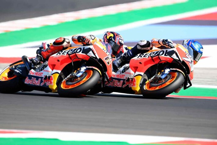 Em final de semana difícil, Álex Márquez foi 17º e Stefan Bradl, 18º