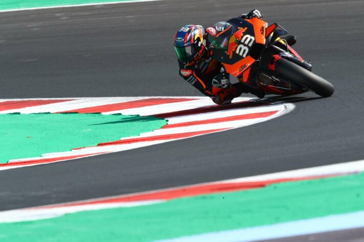 Brad Binder foi o mais rápido do dia em Misano