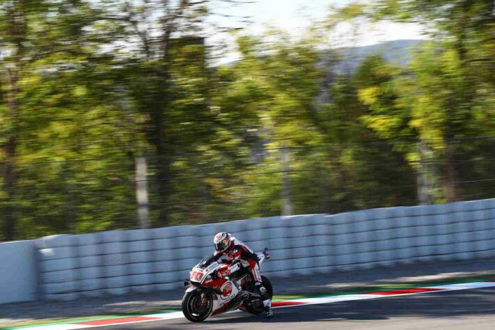 Takaaki Nakagami completou o dia dentro do top-5, a melhor Honda em Montmeló