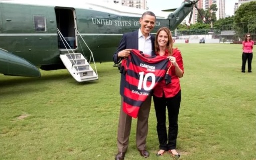 Em visita ao Brasil, em 2011, o ex-presidente dos Estados Unidos, Barack Obama, foi presenteado com uma camisa do Flamengo.