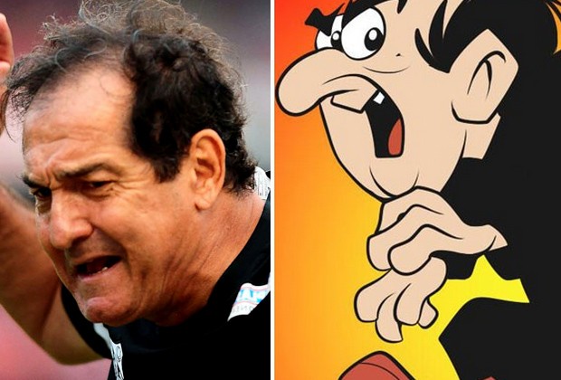 Também tem treinador na lista: Muricy Ramalho e Gargamel