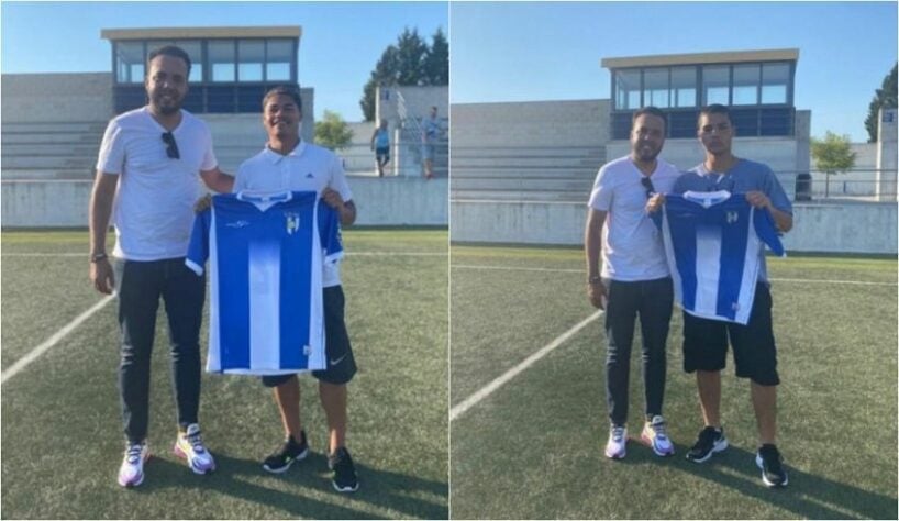 FECHADO: O GD Marinhas, equipe da Quarta Divisão de Portugal, anunciou as contratações do atacante Allan e do volante Gregório. Ambos firmaram acordo por uma temporada com o clube português.