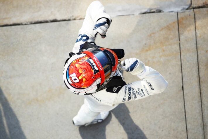 A vibração de Pierre Gasly com a primeira vitória na carreira na Fórmula 1 