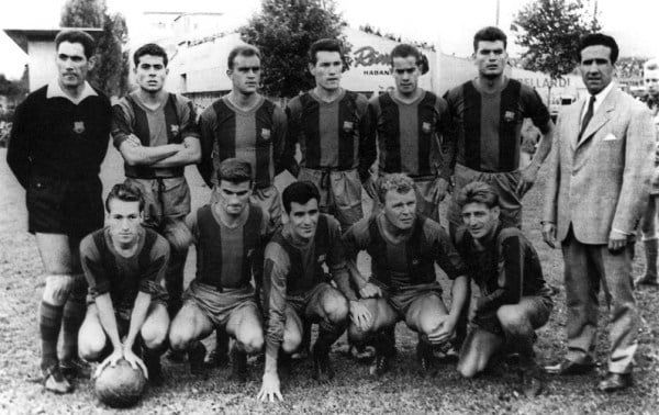 Barcelona 7 x 2 Real Madrid - 24 de setembro de 1950 - Campeonato Espanhol - Estádio Les Corts