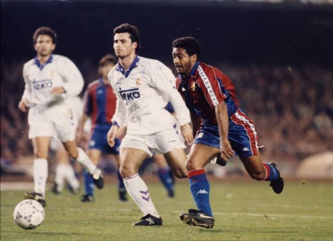 Barcelona 5 x 0 Real Madrid - 8 de janeiro de 1994 - Campeonato Espanhol - Camp Nou