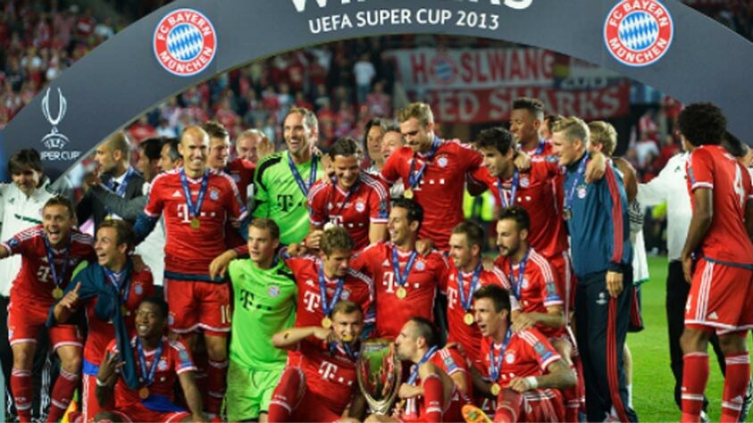 2013 - Após um equilibrado empate por 2 a 2 o Bayern de Munique superou o Chelsea nos pênaltis.
