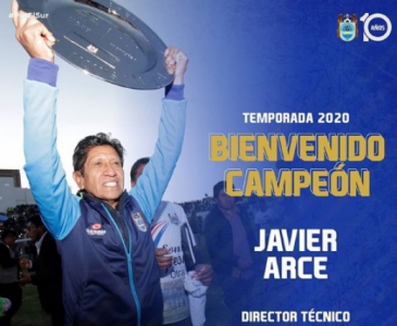 FECHADO: Em baixa desde a retomada do futebol peruano, o Binacional não teve dúvidas ao demitir o técnico Flabio Torres. Pouco mais de 24 horas, o time azul anunciou a chegada de Javier Arce.