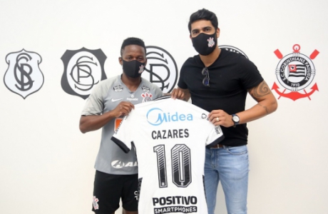 Corinthians: Cazares (EQU) - (meia/28 anos)