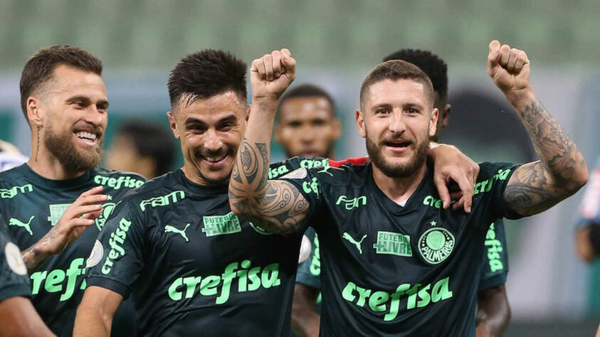 6º - Palmeiras - 1889 gols em 1296 jogos