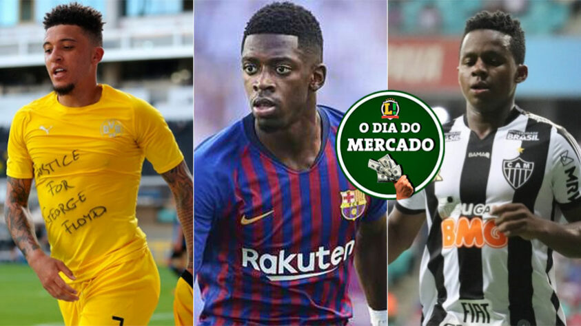 A sexta-feira foi de novidades no mercado da bola. O Manchester United não desistiu da contratação de Sancho, Liverpool de olho em Dembelé, Corinthians monitora Cazares... Confira o dia do mercado desta sexta-feira!