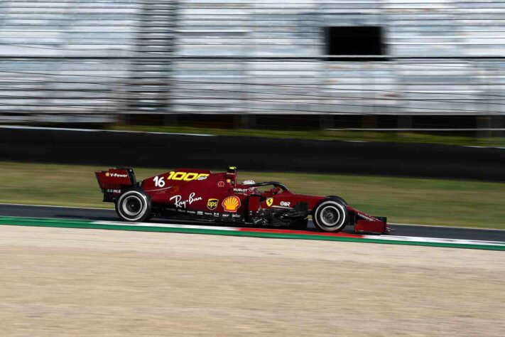 Charles Leclerc foi o oitavo colocado no GP da Toscana