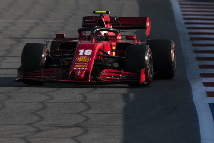 Charles Leclerc quase beliscou uma vaga na parte final do treino: ficou em 11º