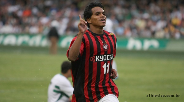 19º - David Ferreira - colombiano - 22 gols em 118 jogos - clubes que defendeu: Athletico Paranaense