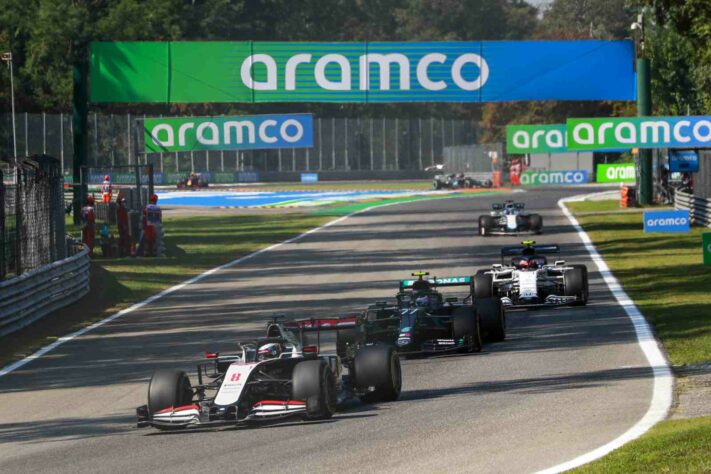Filas de carros foram vistas nos treinos para o GP da Itália 
