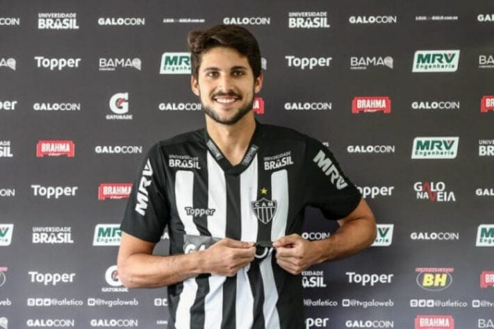 Igor Rabello, do Atlético-MG, fez gol em seu ex-clube, o Botafogo, na derrota para 2 a 1, em 19 de agosto.