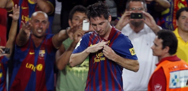 O craque Lionel Messi segue valorizado. O jogador do Barcelona está avaliado em 100 milhões de euros (cerca de R$ 618 milhões). 