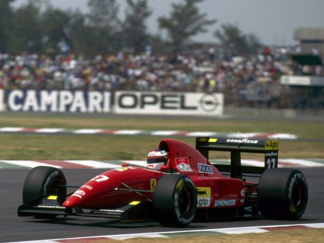 Jean Alesi foi contratado pela Ferrari em 1991, tornou-se queridinho dos torcedores, mas conseguiu apenas uma vitória na carreira. O carinho, porém, continua até hoje