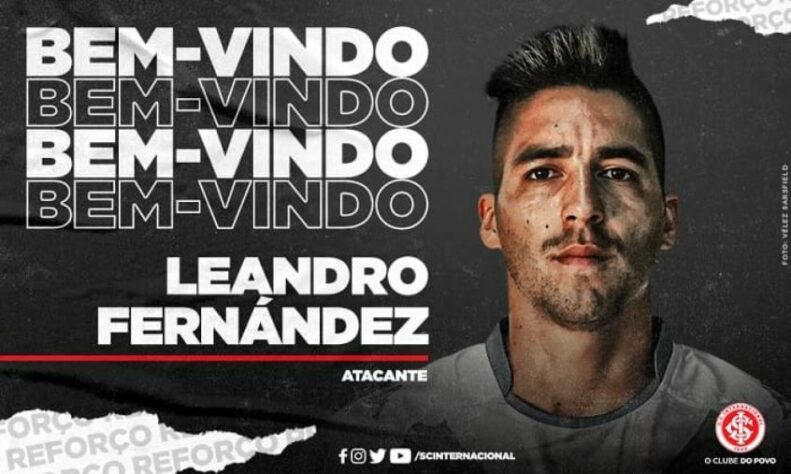 FECHADO: O Internacional informou a chegada do atacante argentino Leandro Fernández, nome que teve como último time o Independiente. Sua chegada não teve custo de transferência, já que o contrato do atleta junto ao clube de Avellaneda (onde teve quatro passagens e levantou as taças da Sul-Americana em 2017 e da Copa Suruga em 2018) tinha duração até o último mês de julho.