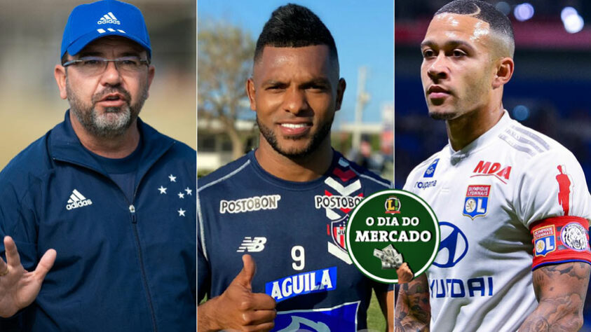 O Cruzeiro demitiu o técnico Enderson Moreira após série de tropeços na Série B. Além disso, a Raposa não poderá mais contar com quatro jogadores, que foram afastados. Outra notícia de impacto é que o atacante Borja pode estar pintando novamente no Brasil. Já na Europa, o atacante Memphis Depay está sendo desejado pelo Barcelona. Confira tudo que rolou no mercado na manhã desta terça-feira!