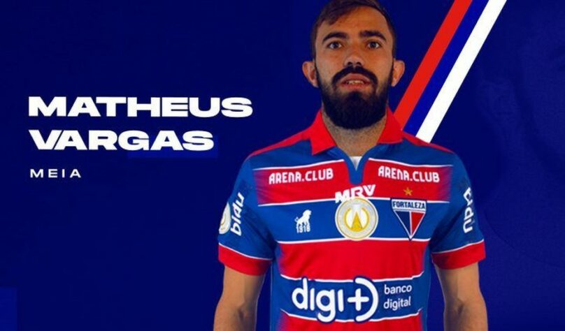 O meia Matheus Vargas está emprestado ao Atlético-GO até dezembro desta temporada. Já seu contrato com o Leão termina em 2021. 