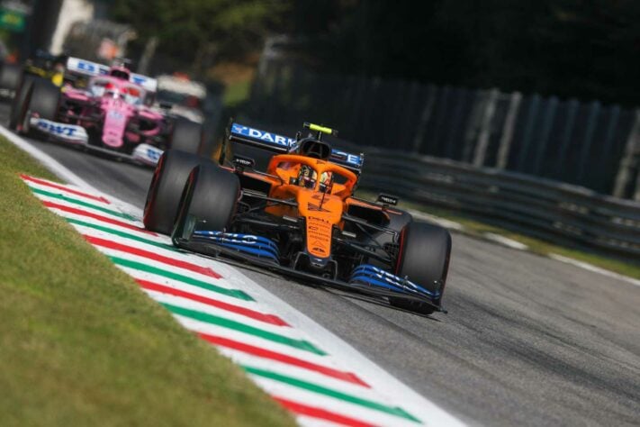 Lando Norris terminou o GP da Itália na quarta colocação