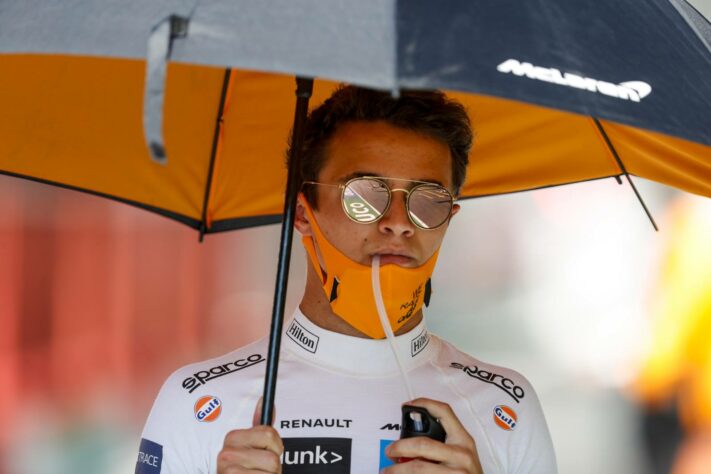 Lando Norris foi o sexto colocado no GP da Toscana
