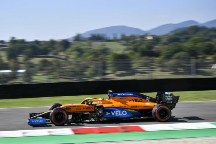 Lando Norris foi apenas o 11º mais rápido na classificação para o GP da Toscana 