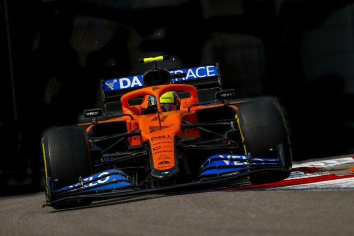 Lando Norris ficou com a oitava posição no grid