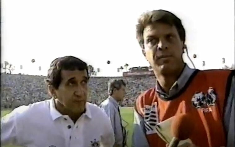 O renomado apresentador Pedro Bial foi até os Estados Unidos para fazer, pela Globo, a cobertura da Copa do Mundo de 1994