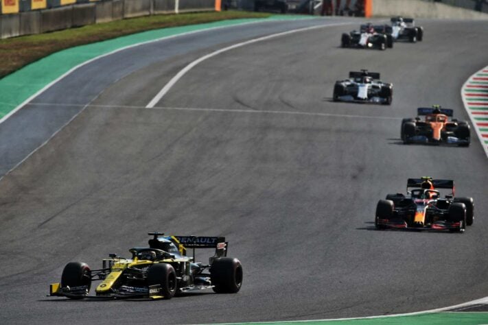 Daniel Ricciardo mostrou bom desempenho e foi o quarto colocado em Mugello