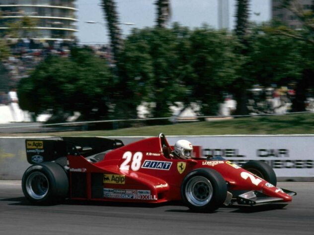 René Arnoux brigou pelo título da temporada 1983 até a última corrida, mas ficou mesmo em terceiro no campeonato