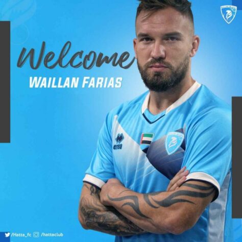 FECHADO: Com direito a gafe no seu nome no anúncio, o volante Willian Farias assinou com o Hatta Club, dos Emirados Árabes, para a próxima temporada. Ele estava no Sport.  