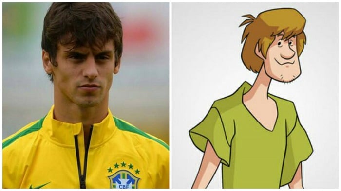 Jogadores parecidos com desenho: Rodrigo Caio e Salsicha (Scooby-Doo)