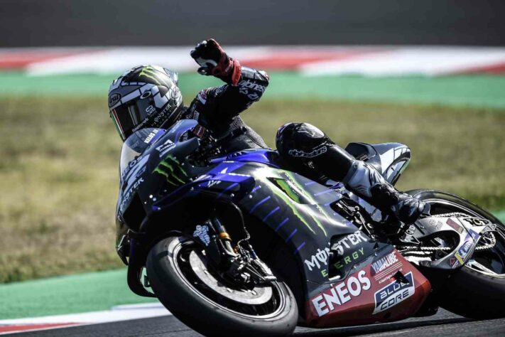 Maverick Viñales ficou como o segundo mais rápido do dia