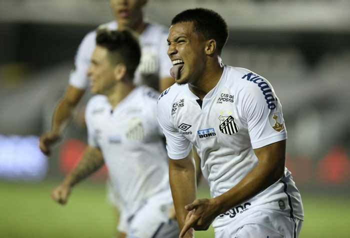 Pela última rodada da fase de grupos da Libertadores, o Santos virou nos acréscimos e venceu por 2 a 1. Cuca e Lucas Braga foram os destaques. O Peixe se classificou como líder do grupo G e aguarda o sorteio de sexta-feira. Veja as notas do LANCE!. (Por Redação do LANCE!)