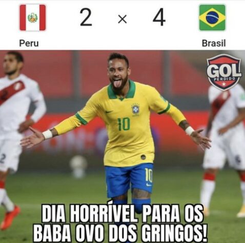 Eliminatórias da Copa: os memes de Peru 2 x 4 Brasil