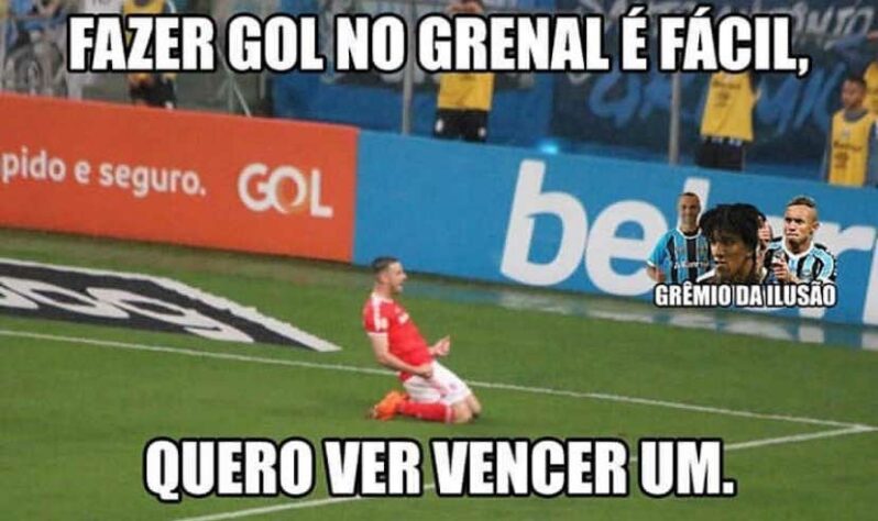 Os memes do 1 a 1 no GreNal pela 13ª rodada do Brasileirão
