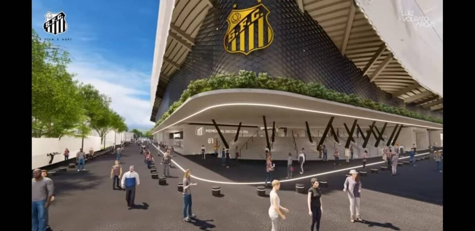 O Santos em parceria com a Wtorre, tem um projeto assinado pelo arquiteto Luiz Volpato, para que o estádio comporte 25 mil pessoas para jogos e 40 mil para shows. Estima-se cerca de R$ 200 milhões para a execução da obra que levaria aproximadamente dois anos para ser concluída.