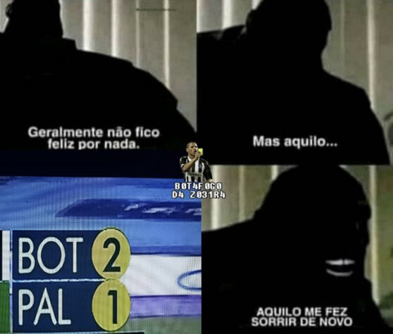 Brasileirão: os melhores memes de Botafogo 2 x 1 Palmeiras